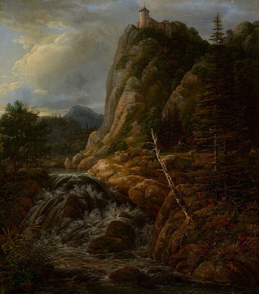 Nordic Landscape with a Castle 1818