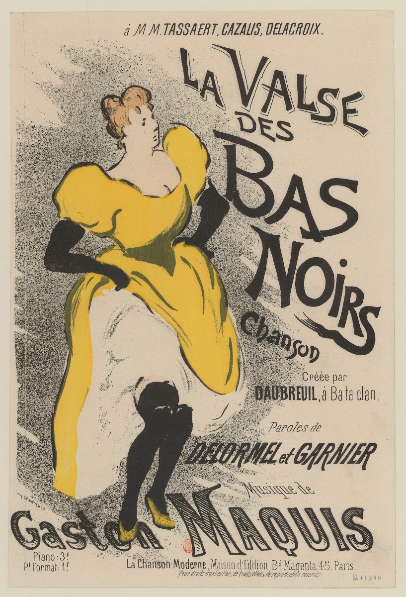 La Valse des Bas Noirs Chanson 1895