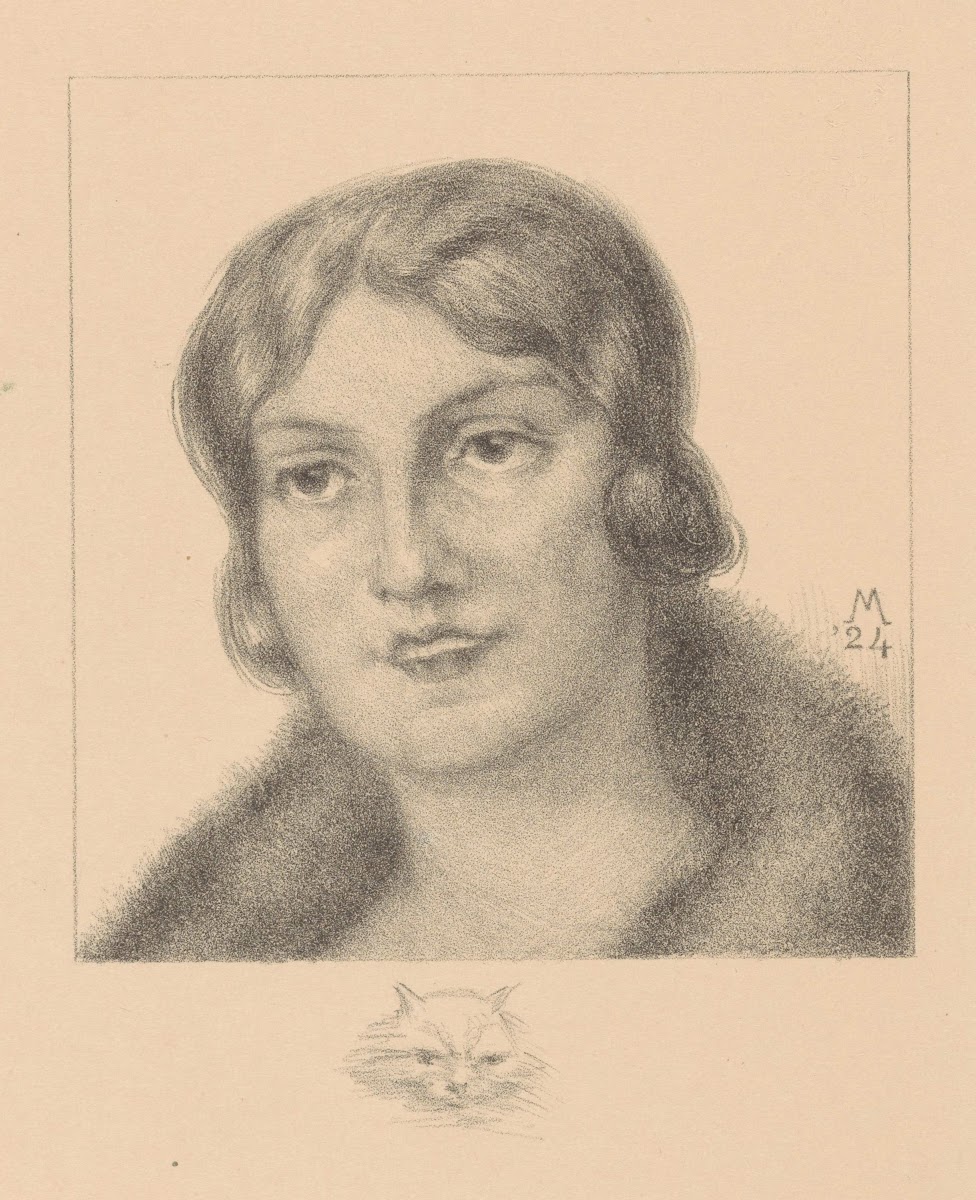 Portret van mevrouw van Tienhoven Hoyack 1924
