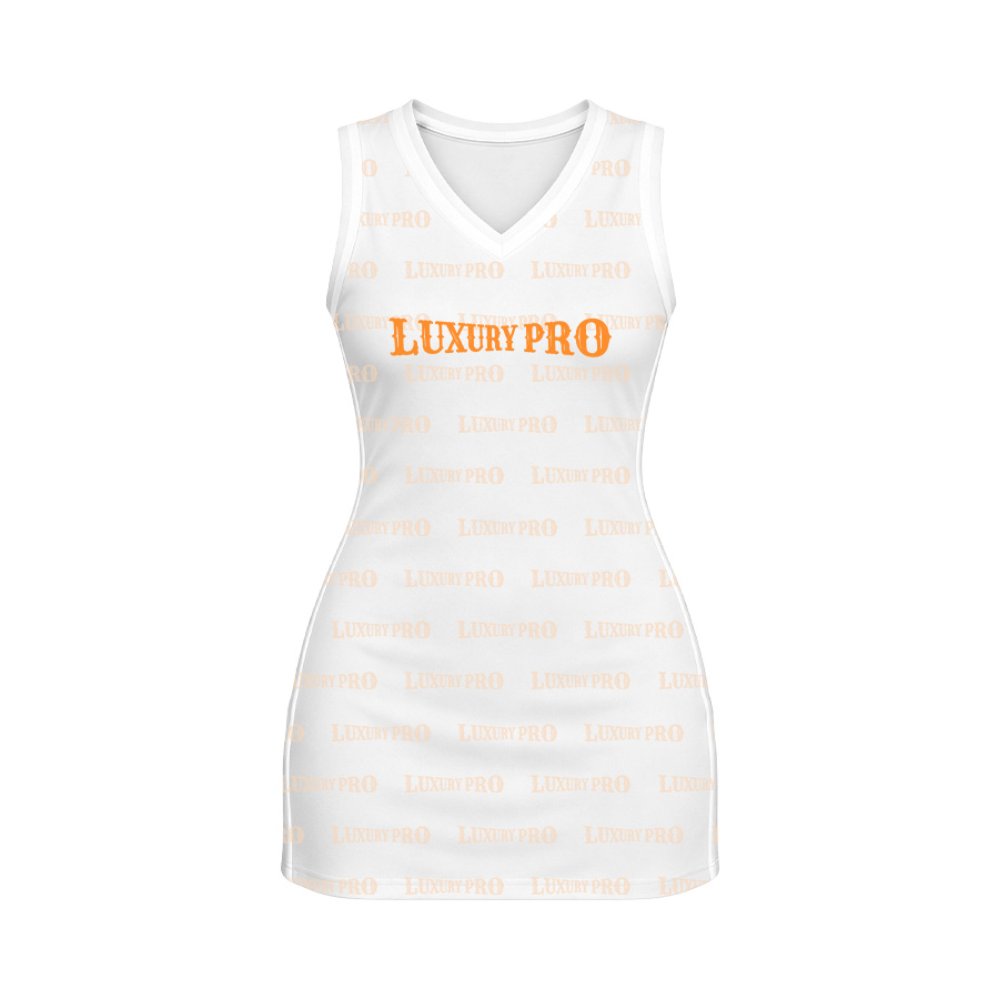 AOP MEG Women's V-Neck Basketball Dress