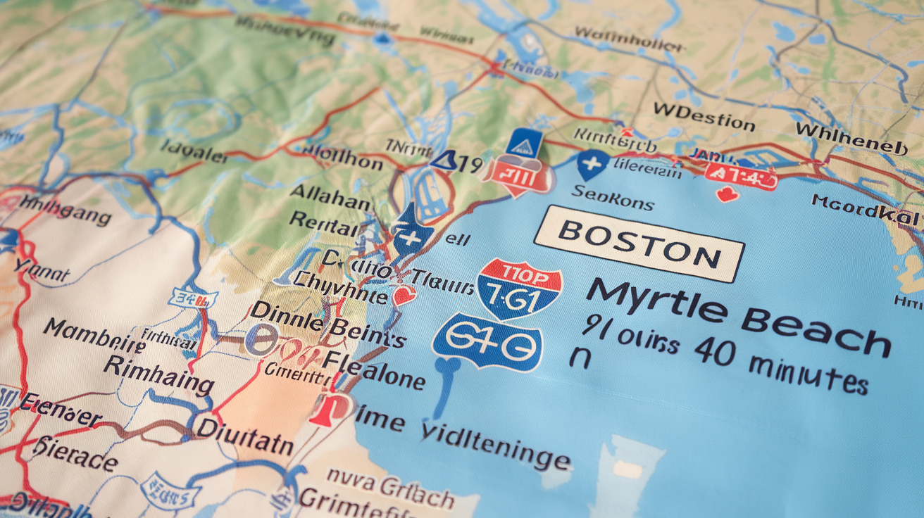 How Many Hours Is Myrtle Beach to Boston Travel Time?