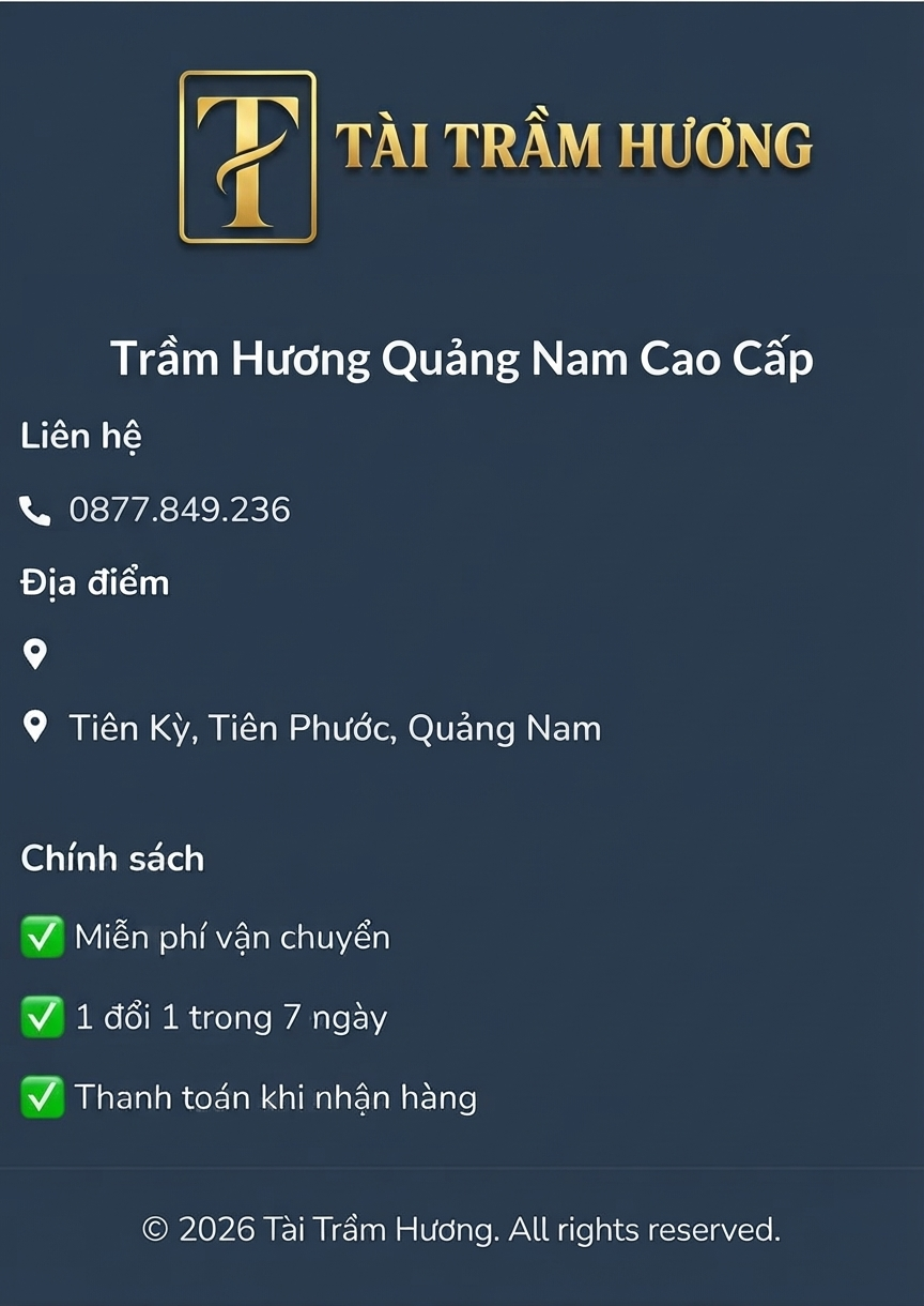 Vòng tay trầm hương 108 hạt