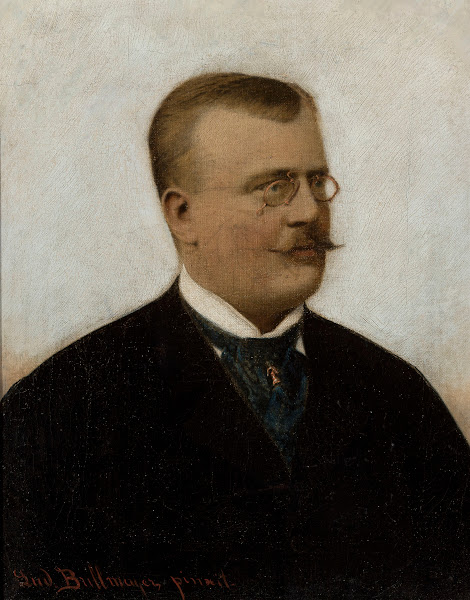 Portrait Of Kalikst Morawski B1859