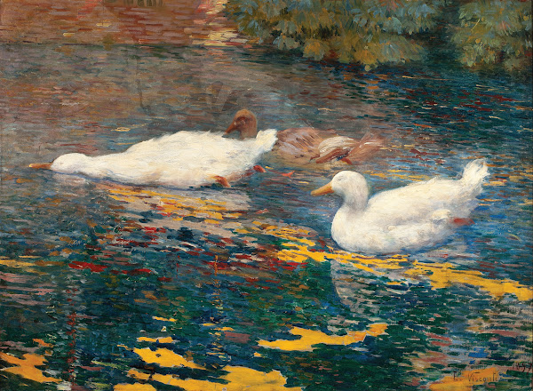 Patinhos no lago 1897