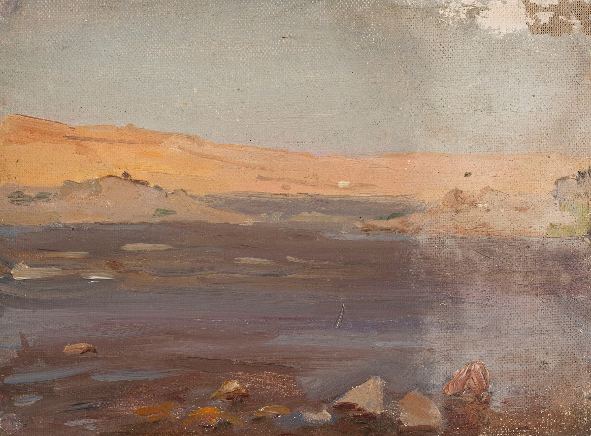 Nile From the journey to Egypt 1903