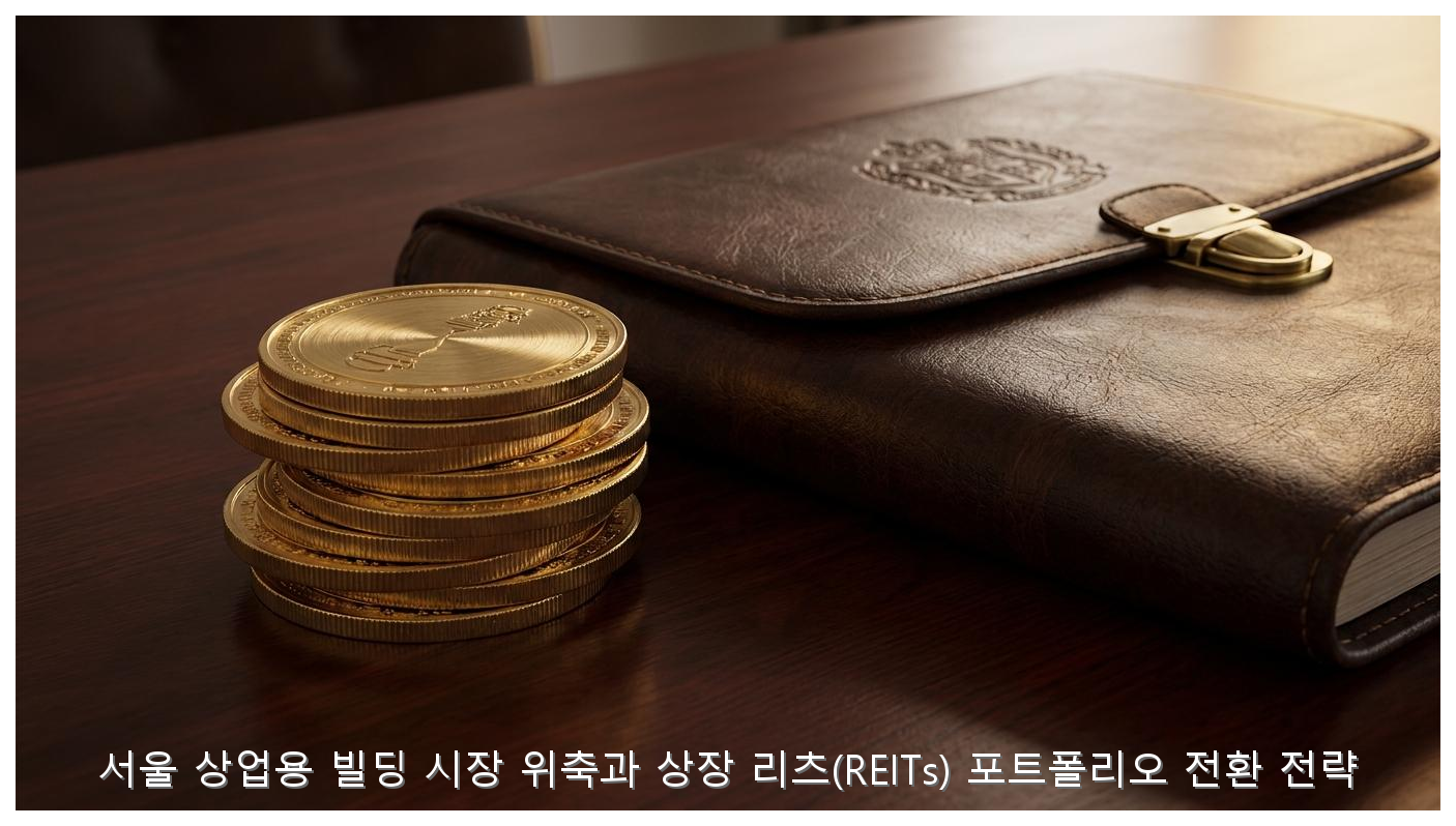 서울 상업용 빌딩 시장 위축과 상장 리츠(REITs) 포트폴리오 전환 전략 핵심 안내 및 분석 인포그래픽 (4)