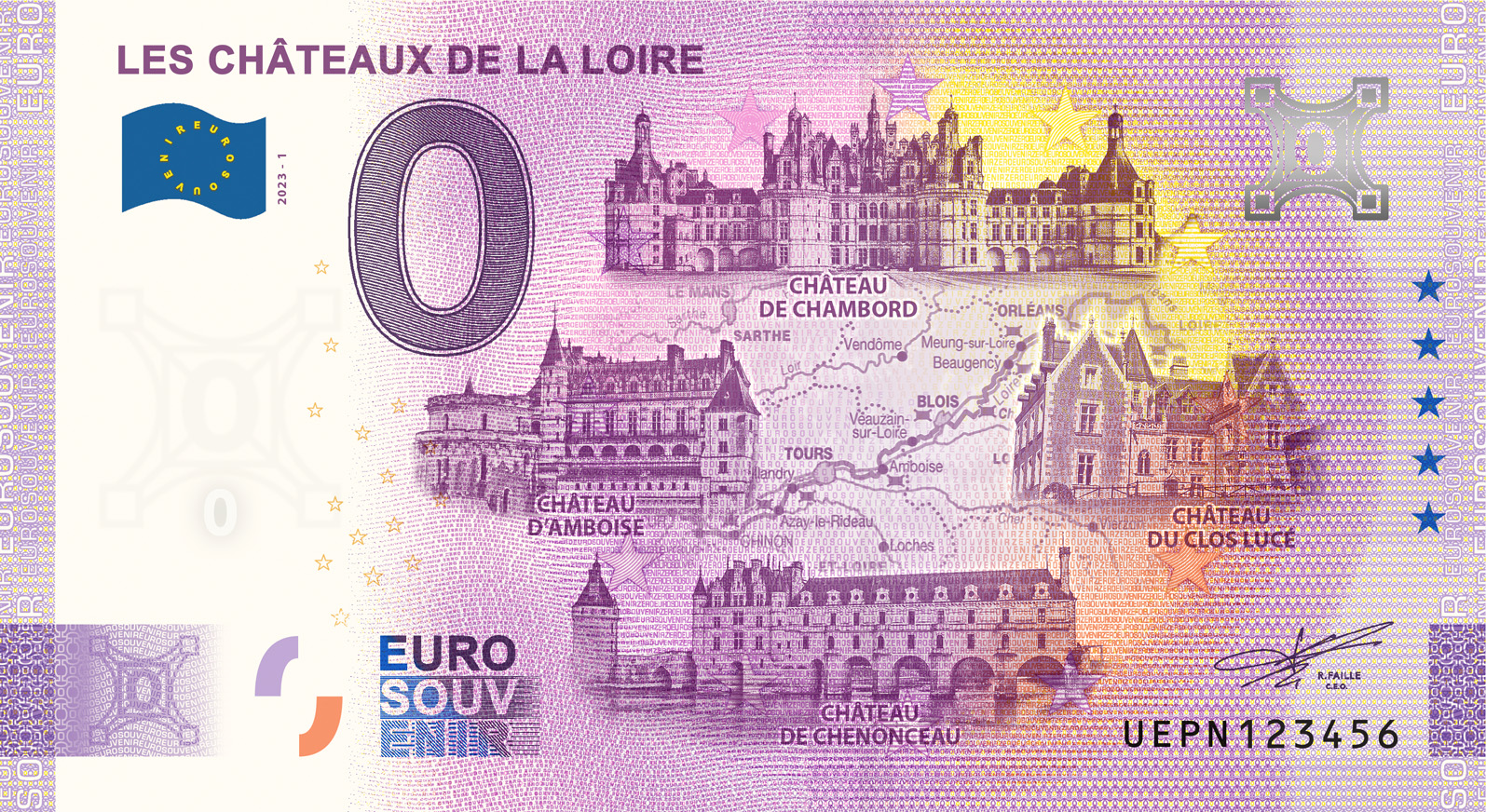 Billet 0€ LES CHÂTEAUX DE LA LOIRE