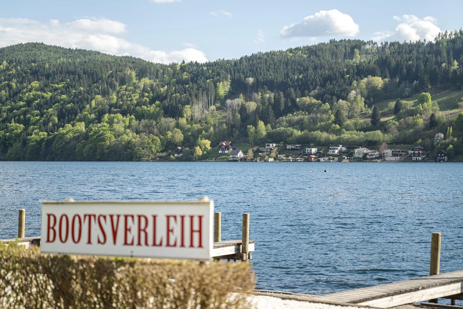 German Boat Rental By Lake - Landscape Photography 5K Wallpaper (6048x4032)