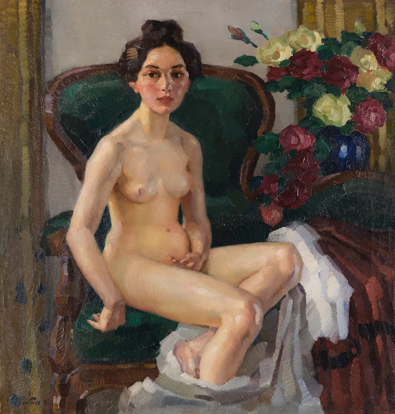 Auf dem Sofa II Gusti 1908