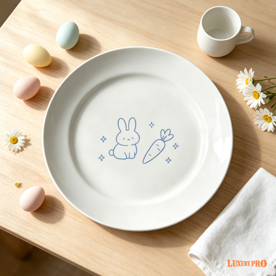Round Tray With Base