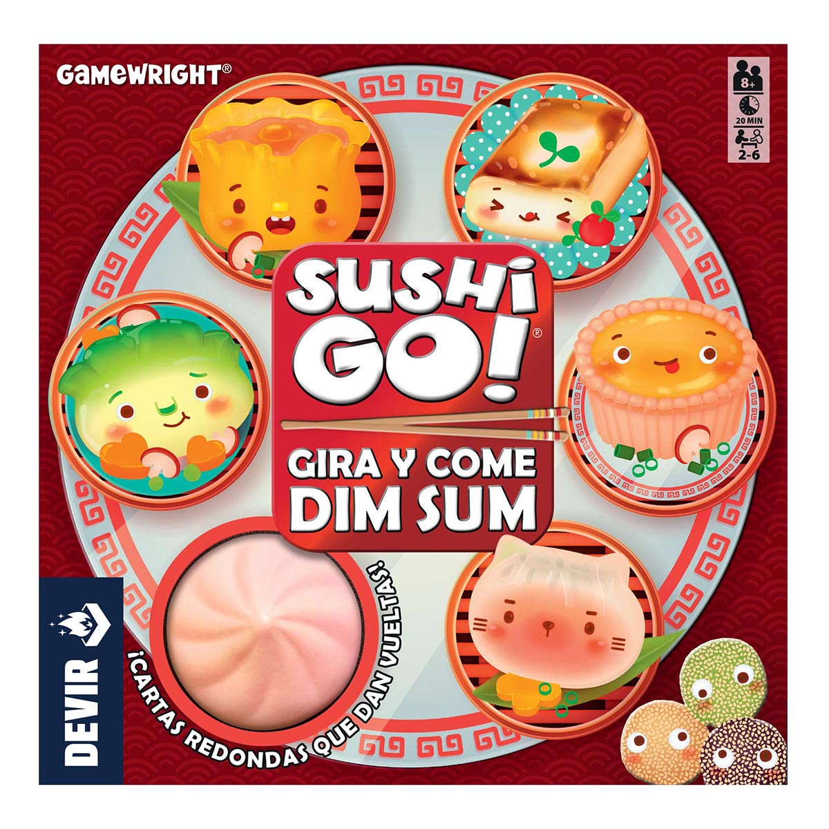 Portada de Sushi Go: Gira y come dim sum — imagen 4