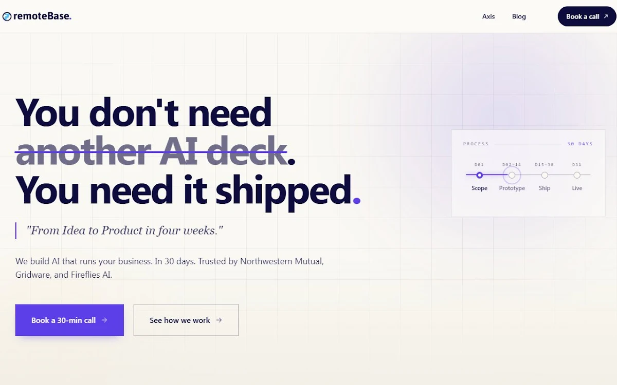 Captura de Remotebase