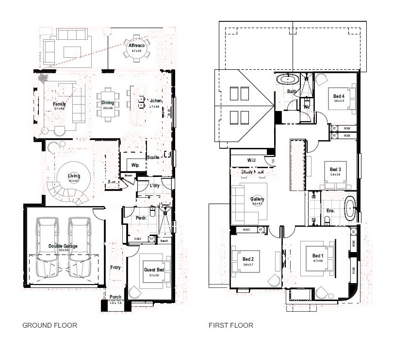 House and Land Investment Property in Oran Park, NSW (5.21% Yield) | Aus Investment Properties - Floor Plan 1