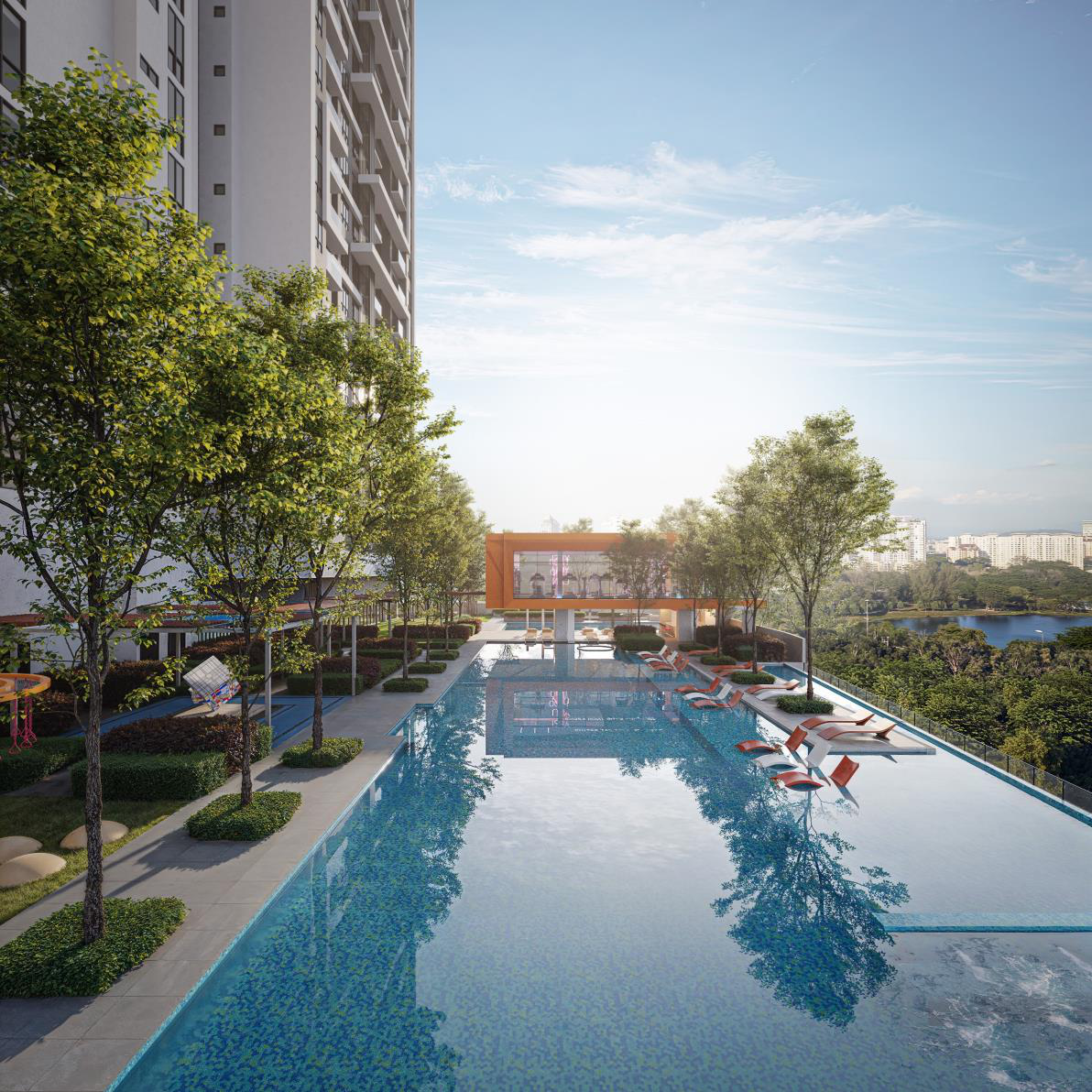 Gen Starz Residences — kids playground pool