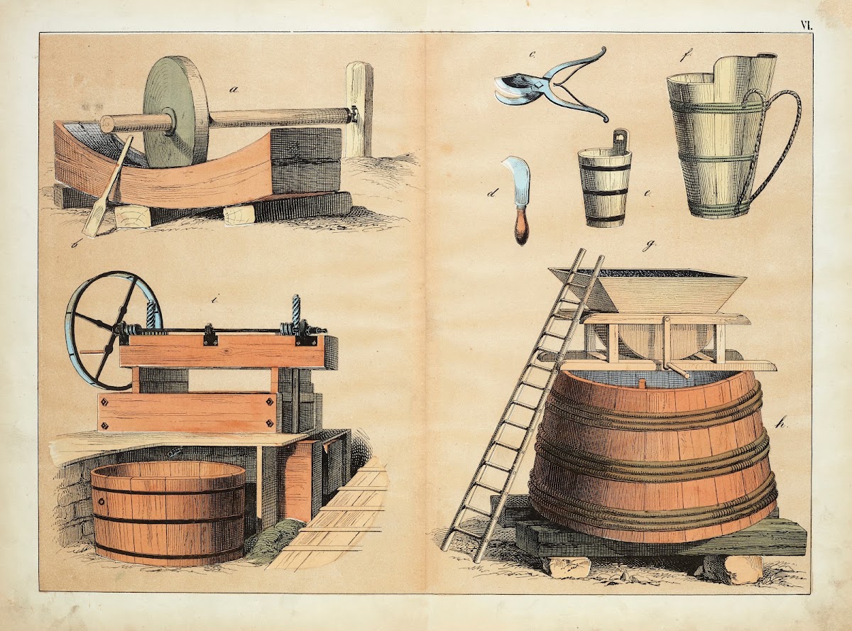 Agricultural tools 1867