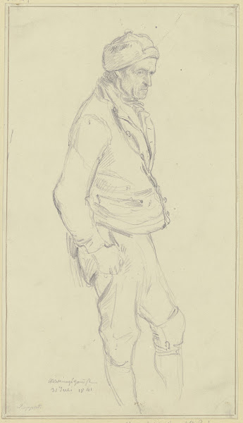 Bauer Ruppert Kniestück nach rechts 1841