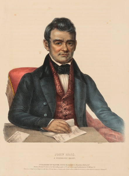 John Ross A Cherokee Chief 1843