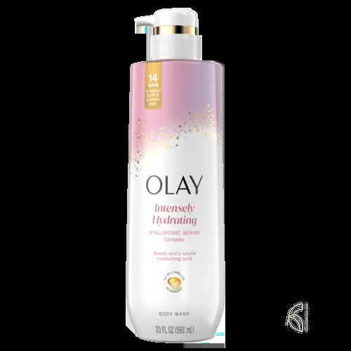 Olay Intensely Hydrating Hyaluronic Serum Body Wash 20fl oz / 591ml