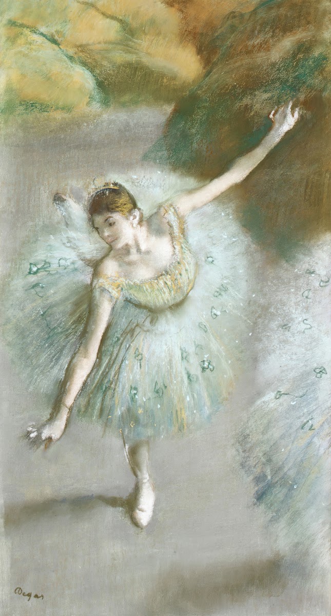 Dancer in Green ca 1883
