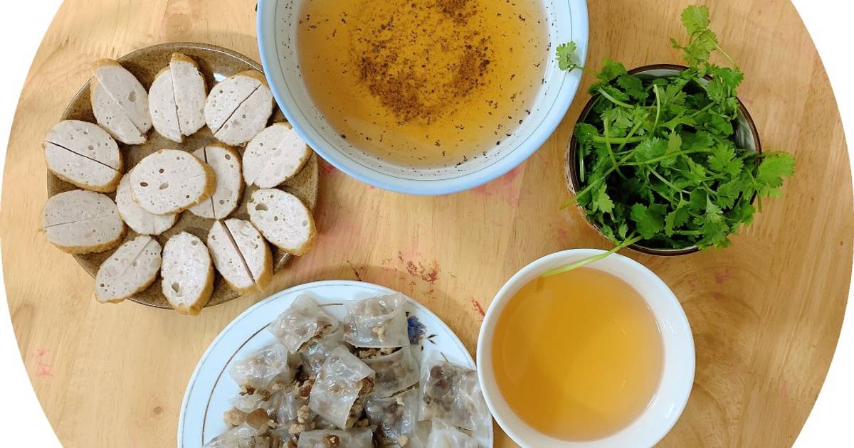 Bánh cuốn làm bằng bánh tráng cực đơn giản