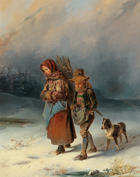 Young Brushwood Gatherers
