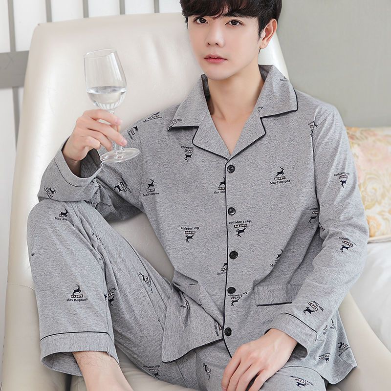 Classic Cotton Pajamas for Men