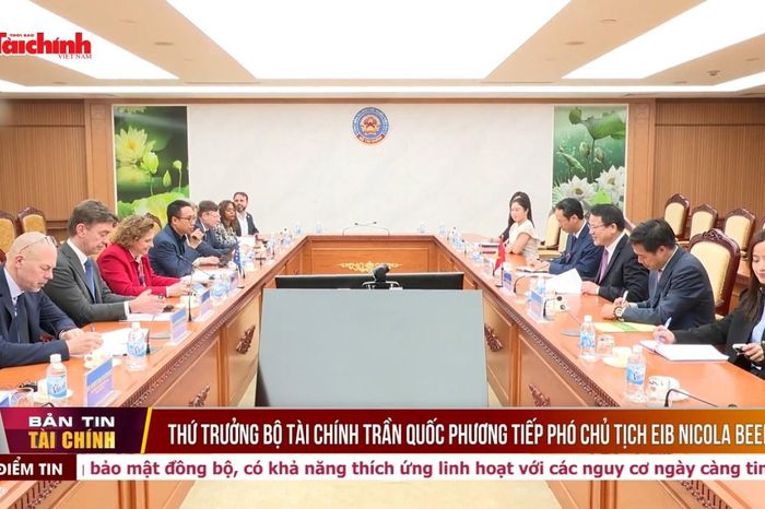 Thứ trưởng Bộ Tài chính Trần Quốc Phương tiếp Phó Chủ tịch EIB Nicola Beer - Thời báo Tài chính