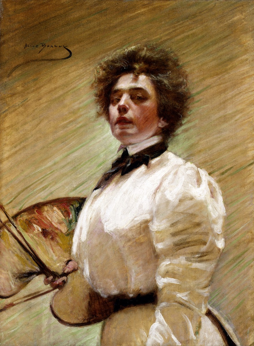 Self Portrait with Palette ca 1906