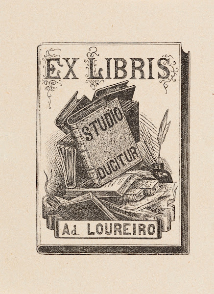 Bookplate Of Ad Loureiro Studio Ducitur Before 1911