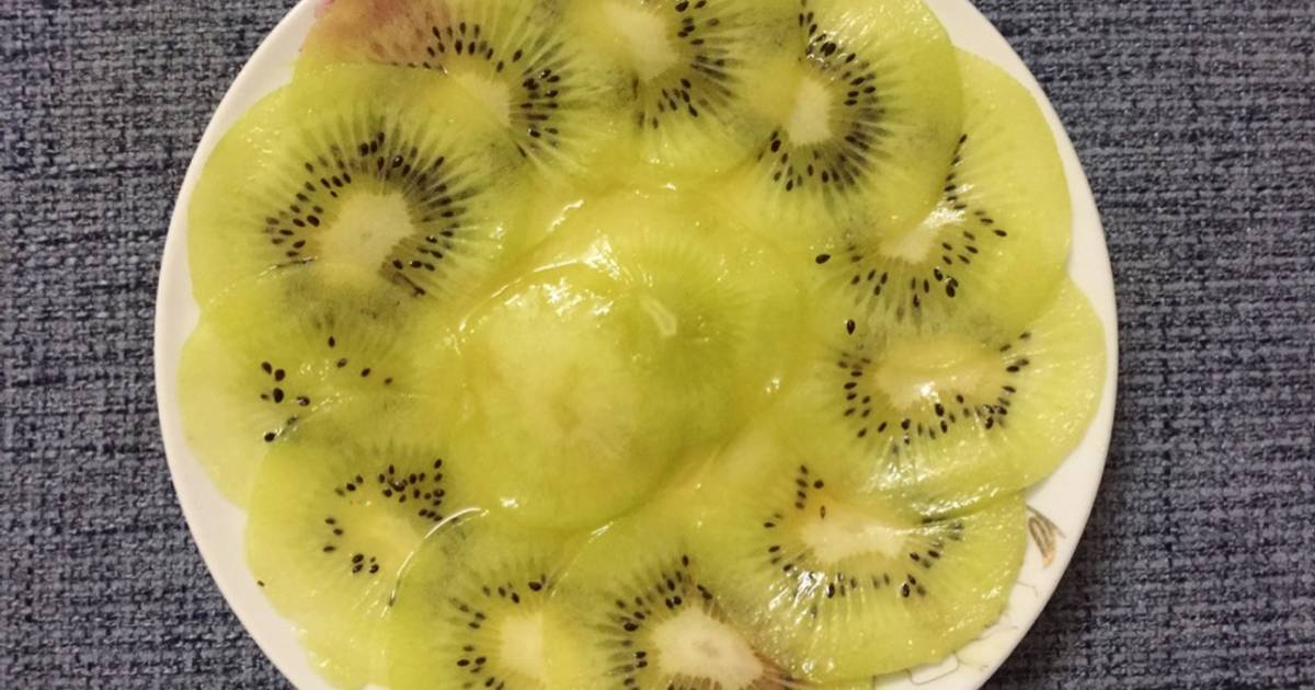Kiwi sốt mật ong