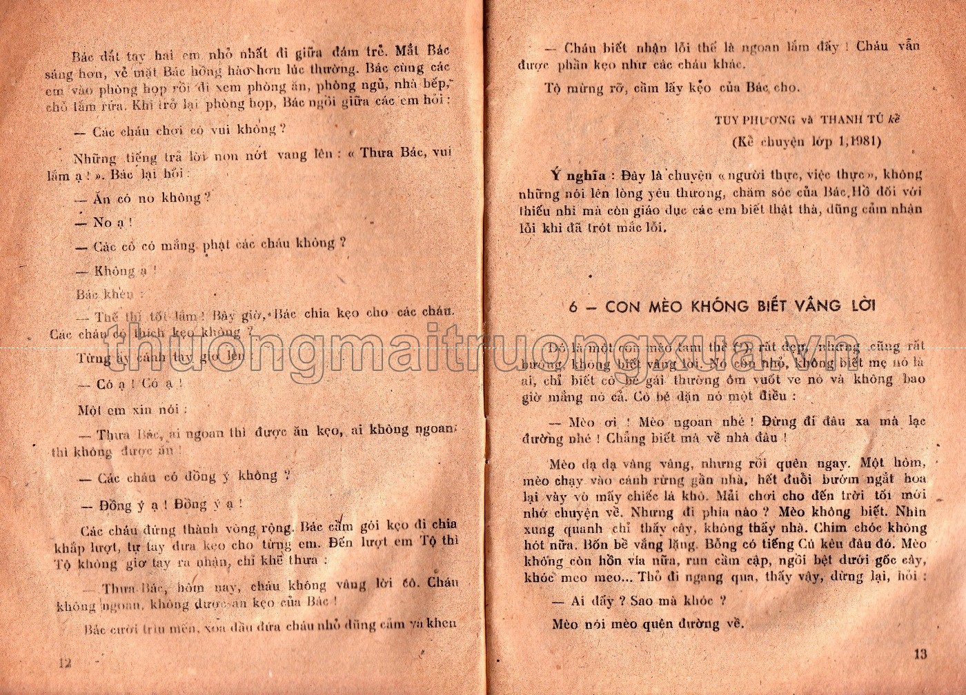 Truyện đọc cấp 1, tập 1 (1987) - Trang 6