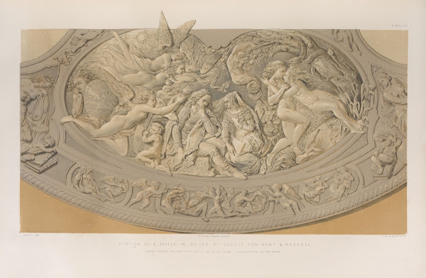 Portion of a shield in silver 1851   1853