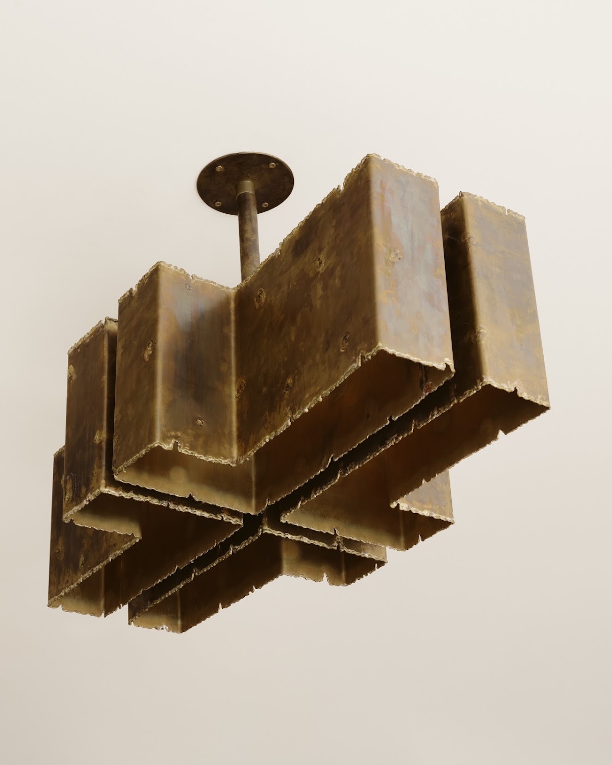 Bronze ceiling light