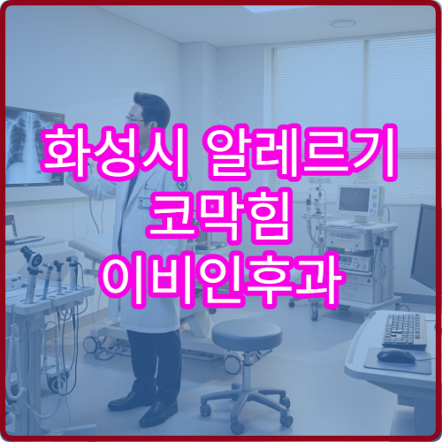 화성시 알레르기 코막힘 이비인후과 레이저 치료 병원