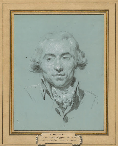 Portrait of François Jean Hoin 1748  1808 1780s