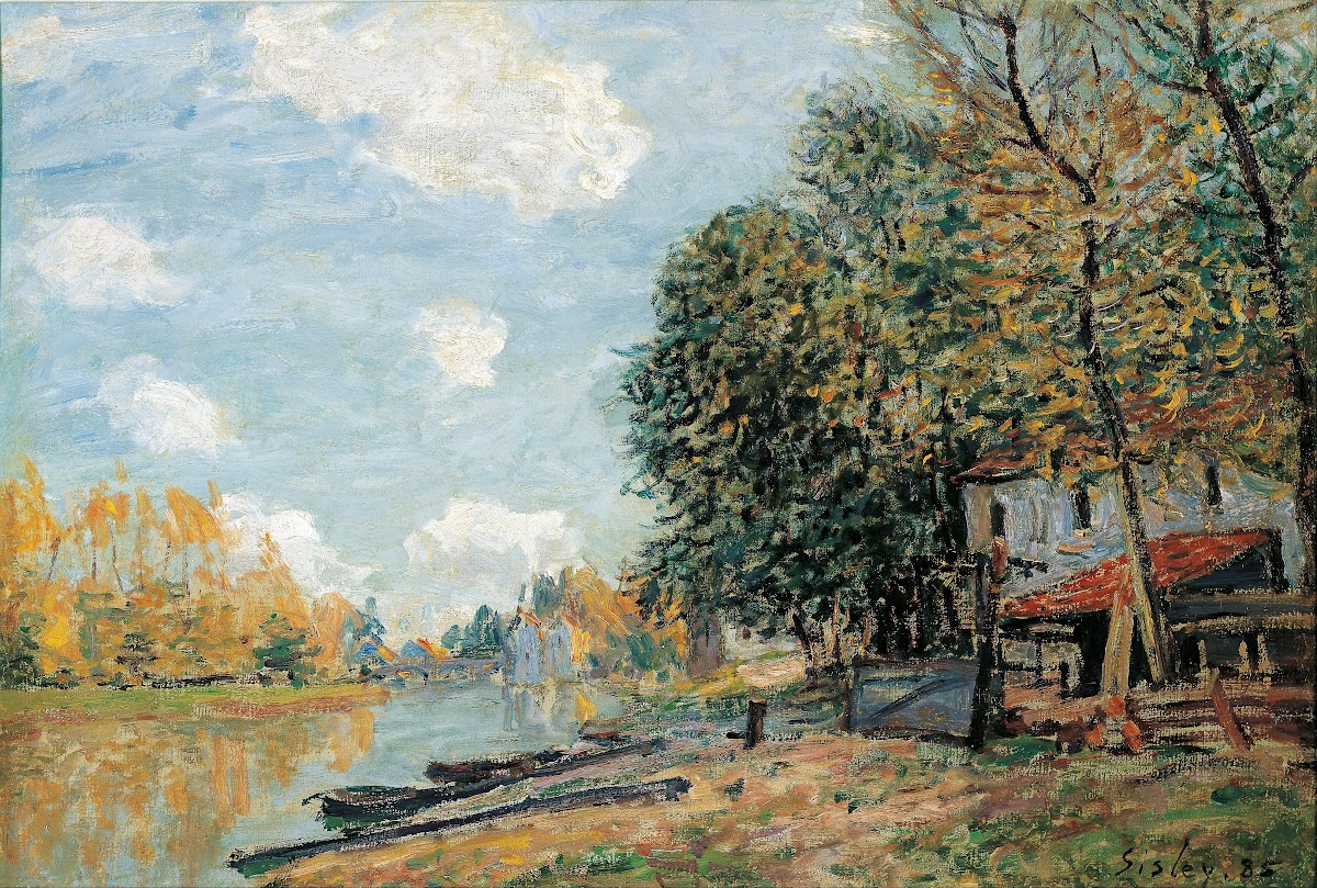 Moret  The Banks of the River Loing 1877 3953x2666 (1)