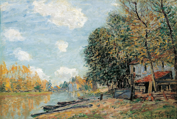 Moret  The Banks of the River Loing 1877 3953x2666 (1)
