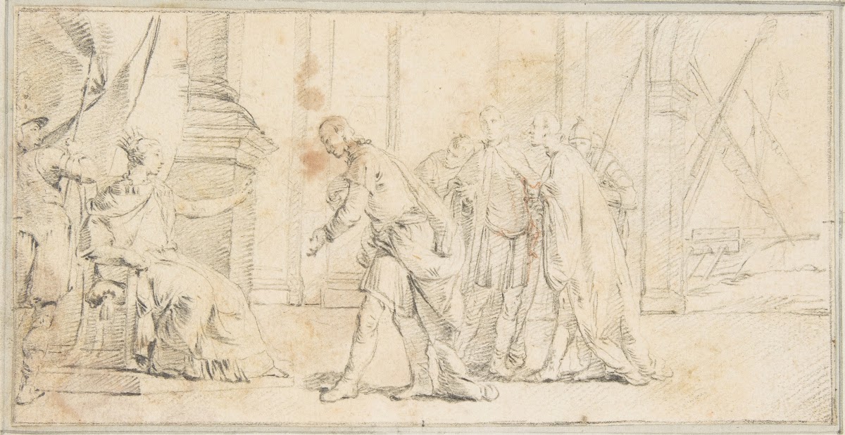 Queen of Port City Receiving Envoys 16961770