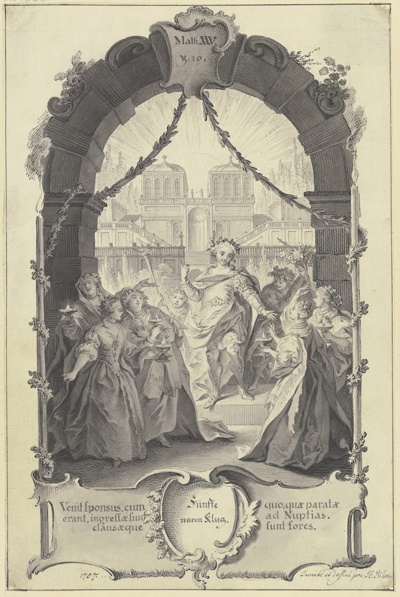 Der Bräutigam und die fünf klugen Jungfrauen 1757