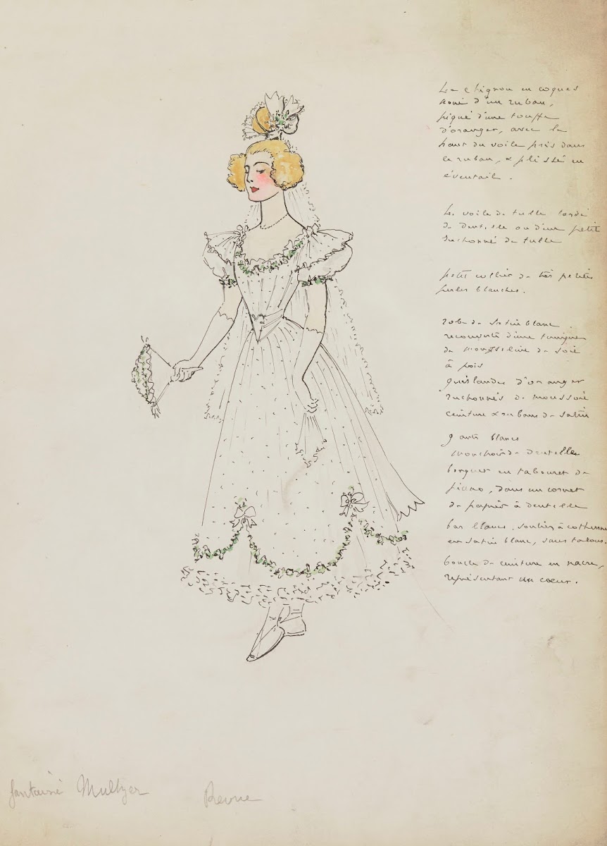 Maquettes de costumes en M