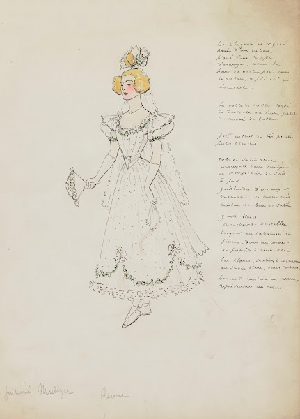 Maquettes de costumes en M