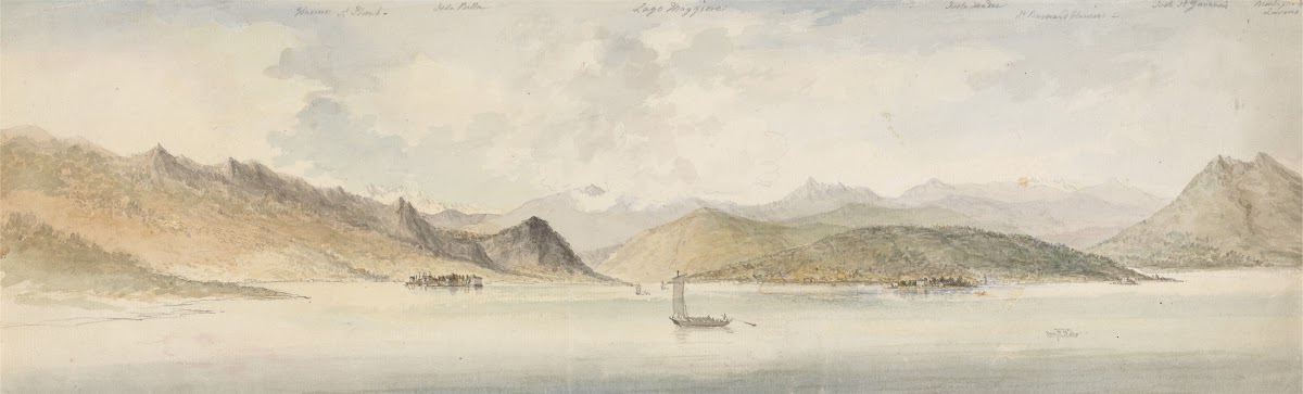 Lago Maggiore and the Borromean Islands ca 1776