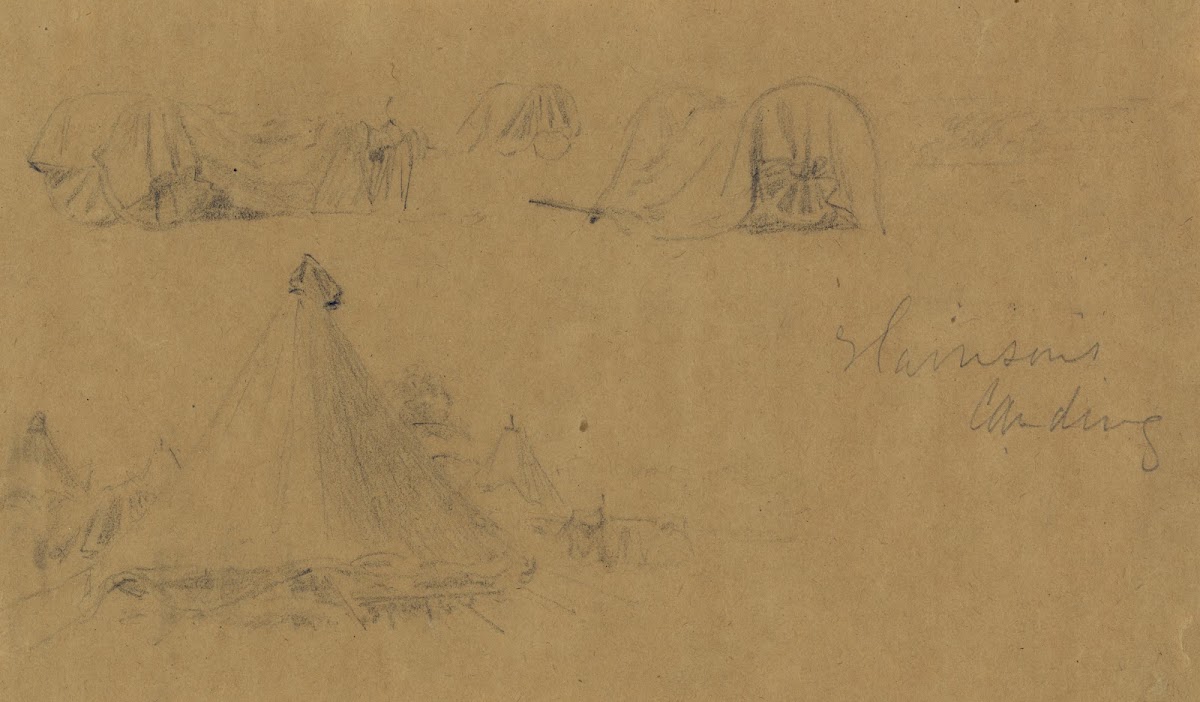 Harrisons landing 1862