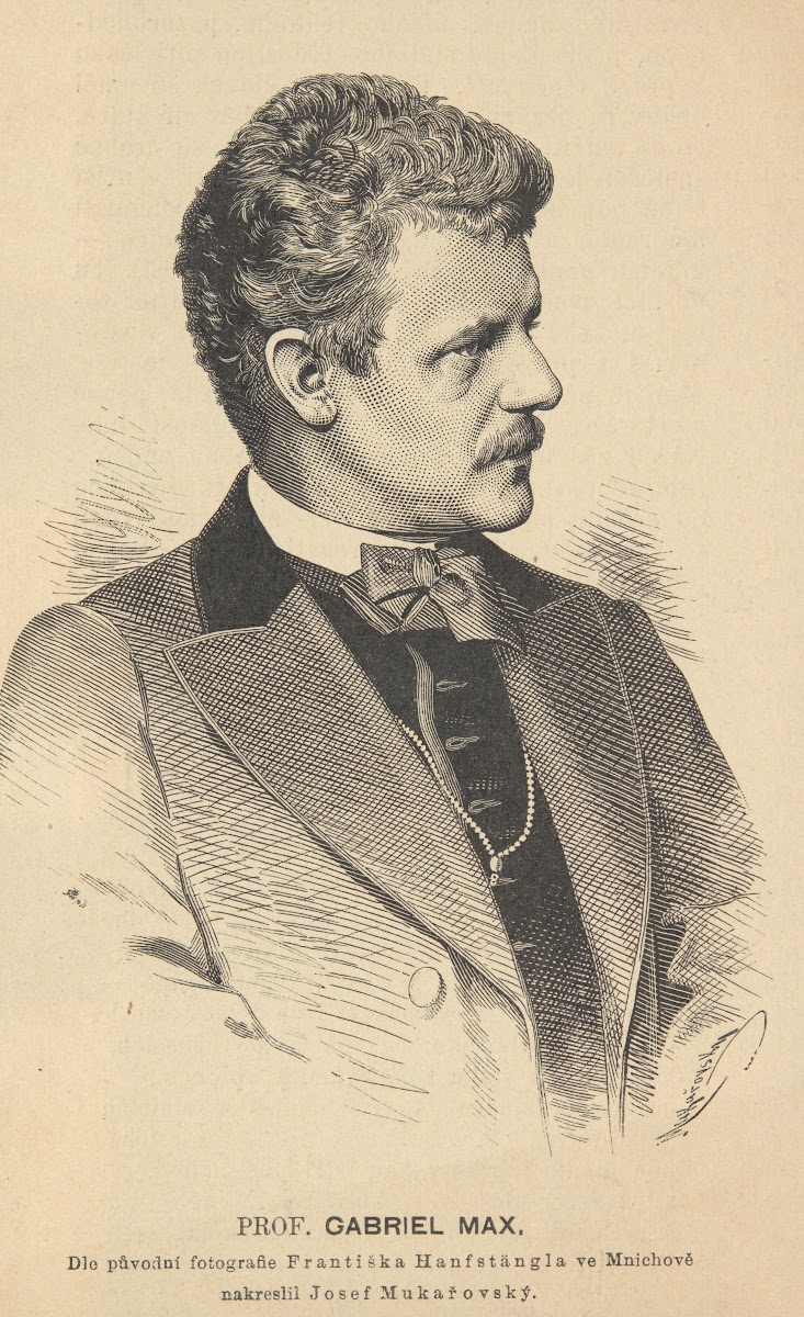 Gabriel Cornelius Ritter von Max 1840 Prague  1915 Munich  Austrian German paint