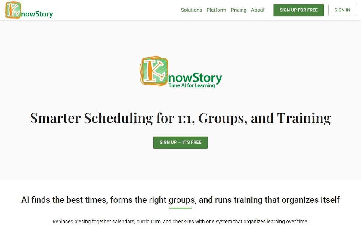 Captura de Knowstory
