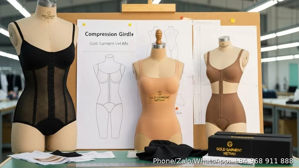 Compression Girdle - Gold Garment Vietnam