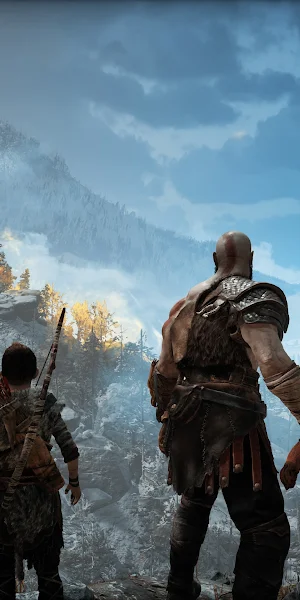 God Of War, Video Game, Action Adventure, Mountain Landscape 4K Wallpaper Background