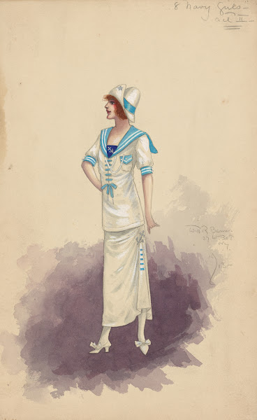 8 Navy Girls Act II 1913