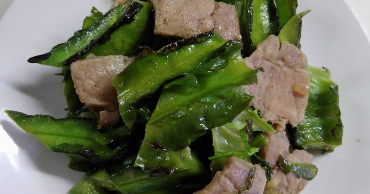 Đậu rồng xào thịt heo nạc