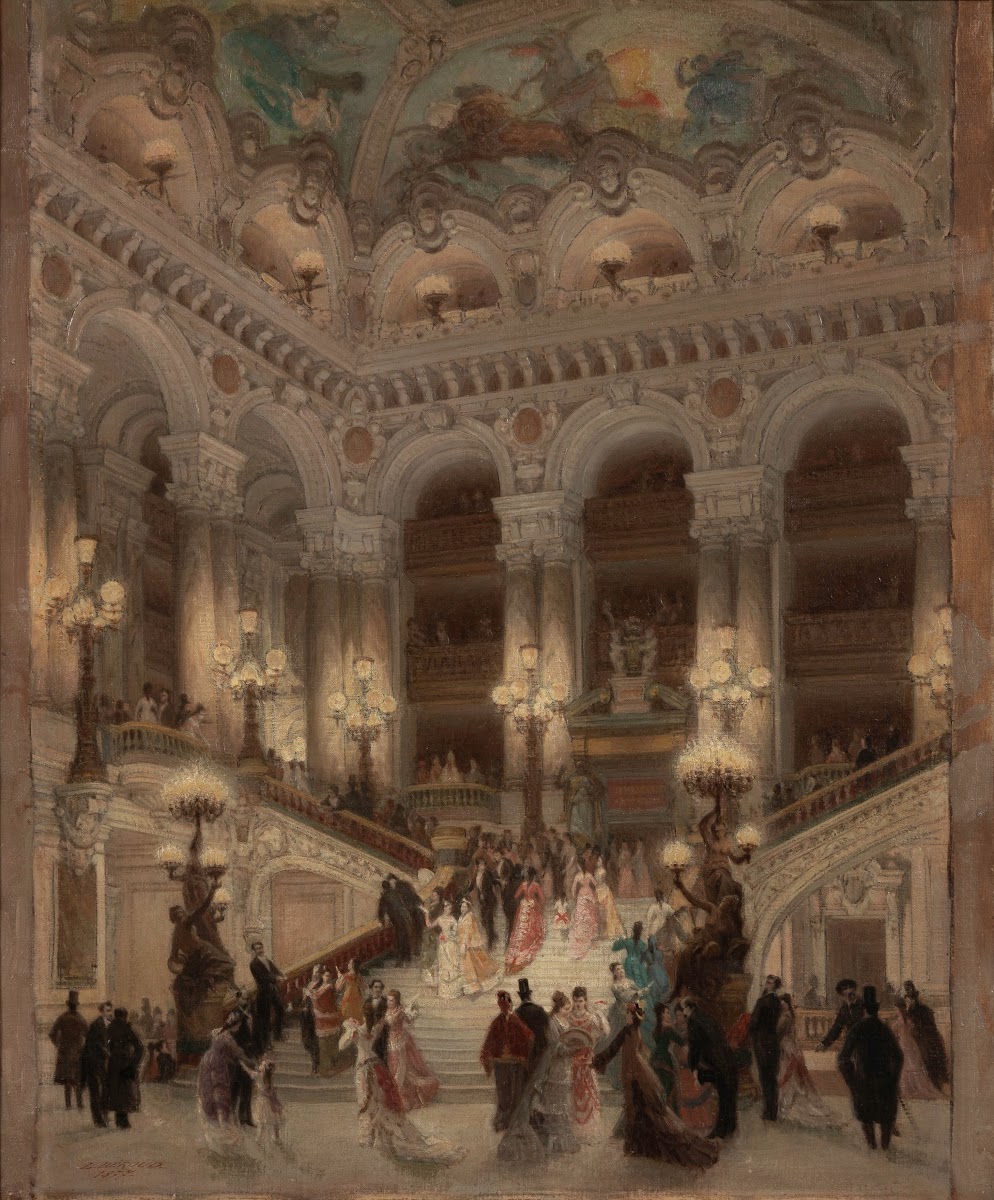 Lescalier de lOpéra 1877